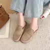 Mocasines slip-on nuevos y modernos para mujer, populares en otoño e invierno 2026, mules cerrados a la moda y modernos