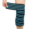 Rodilleras de vendaje de enrollamiento levantamiento de pesas fitness rodilla fija fuerza sentadilla elevación para hombres y mujeres transfronterizo nailon autoadhesivo