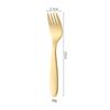 304 aço inoxidável Conjunto de quatro peças infantis de faca, garfo e colher cross-border criativa faca de sobremesa bonito e garfo Amazon toddler tableware