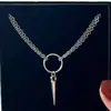 Shiyong comercio exterior transfronterizo AliExpress Amazon collar con cadena y colgante de púas venta directa de fábrica