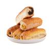 Pan integral de coco y frijol rojo relleno de castaña relleno de frijol glutinoso suave retrogusto suave 80g * 10 empaquetado individualmente