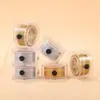 Caja Cuadrada del Fabricante de Hilo Dorado y Plateado para Tejido DIY Hecho a Mano, Hilo de Poliéster Multiestilo para Joyería, Hilo para Borlas, Hilo Trenzado