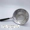 Juego de té de plata esterlina 999 plata fina kung fu taza justa de té colador de té tetera olla de plata taza de té venta al por mayor