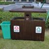 Atacado de fábrica lixeira de saneamento para ponto turístico de cabine jardim externo comunidade classificação caixa de frutas
