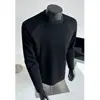 Camiseta, capa interior estilo americano, diseño de otoño para hombre, capa base de peso pesado, atuendo de pareja de moda, estilo callejero, de manga larga