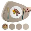 El tapete cuadrado de piel a cuadros pequeños más vendido de Amazon, de doble cara, para el hogar, hotel, comida occidental, impermeable, aislante, en stock