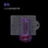 Herramienta de impresión de sello de silicona para arte de uñas 2.3cm sello de silicona elástico transparente con raspador sello pintado para arte de uñas