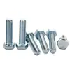 Pernos hexagonales de alta resistencia, Pernos electrogalvanizados, Pernos de cabeza hexagonal Gb30, Pernos hexagonales externos