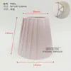 Pantalla de tela azul rosa cubierta de carcasa de araña lámpara de pared para dormitorio clip de burbuja creativo accesorios de iluminación DIY