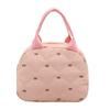 Bolsa de cosméticos portátil de gran capacidad con decoración de lazo 2025, nueva bolsa de almacenamiento portátil, bolso tridimensional súper lindo