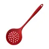 Espátula de silicone para sopa com cabo estendido 11 peças antiaderente de silicone de grau alimentício utensílios de cozinha