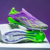 Zapatos de Fútbol de Caña Alta Transfronterizos para Niños y Niñas, Tacos Tf para Adultos, Zapatos Deportivos Profesionales Transpirables Antideslizantes con Tacos Largos