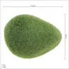 Placa de espuma de musgo sintético lã plantio pedra de musgo artificial placa de musgo decorativa para parede de plantas paisagísticas base de planta fácil de instalar