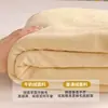 Lençol de Cama Espesso de Lã de Leite de Inverno Peça Única Flanela Fleece Coral Dormitório Solteiro Casal 1.5m Cobertor com Fleece Adicionado Conjunto de Três Peças