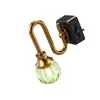 Luz de Noche Creativa Gy234 Tulipán Verde Pantalla de Vidrio Estilo Pasillo Dormitorio Mesita de Noche Sensor de Atmósfera Luz Nocturna