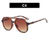Gafas de Sol Doble Barra Forma de Sapo 2025 Nuevas Gafas de Sol Retro Celebridad de Internet Ins Europeas y Americanas Gafas de Sol para Conducir para Hombre y Mujer