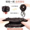 Anillo para el pelo tipo moño de bigote de dragón, Moño de pelo artificial, Moño de pelo estilo antiguo, Volumen bajo de pelo, Bolso para el pelo Ins japonés y coreano