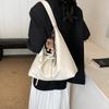 Bolso Sobaco Estilo Popular Nuevo 2025, Bolso de Hombro Retro y Elegante para Mujer, Bolso de Mujer con Correa Ancha de Hombro con Lazo a la Moda