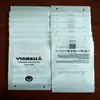 Bolsa de Embalaje para Producto Electrónico de Plástico Translúcido Esmerilado de Tira Larga con Boca Plana Autoadhesiva Bolsa de Embalaje CPE Bolsa Autocierre Esmerilada CPE