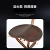 Bastón Curvo de Aleación de Aluminio Taburete Engrosado Multifuncional Plegable Silla Bastón de Tres Patas para Ancianos Bastón Taburete para Exterior Ajuste de Altura