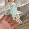 Corda de Telefone Trançada Estrela de Mar Elástico de Cabelo Trança Reta de Pérola Ferramenta de Cabelo para Mulheres Rabo de Cavalo Alto Trança Bolha Corda de Cabelo Acessório de Cabelo Versátil