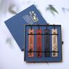 Marcador de Página Plum, Orquídea, Bambu e Crisântemo Conjunto de Quatro Peças, Marcadores de Livro em Jacarandá, Lembranças Exquisitas, Presentes para o Dia do Professor