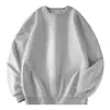 Moletom de Algodão Pesado 360g Primavera e Outono Novo Casal Esportes e Lazer ao Ar Livre e Interno Gola Redonda Camiseta de Manga Longa Base