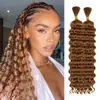 Horquillas de Crochet para Cabello de Fibra Química Europea y Americana Extensiones de Cabello de Onda Profunda Crochet para Cabello Imitación Cabello Humano Trenzas Grandes Transfronterizas