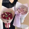 Papel de patrón de piedra transparente de tinta de ahorro de agua con un toque de alta gama, suministros para floristería, materiales de embalaje floral, papel de regalo para ramos de flores