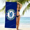 Toalla de Playa con Insignia de Club de Equipo de Fútbol de Amazon Transfronterizo Microfibra Estampado de Playa Toalla de Baño Toalla de Secado Rápido