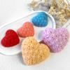 Molde de Silicone Flor Coração Novo Jiahuimei DIY Bolo de Mousse Coração Vela Chocolate