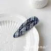 Nuevos Pasadores de Pelo de Cuadros Rojos para Niños de Otoño e Invierno, Pinzas Bb con Diseños de Triángulo, Estrella, Nube, Gota de Agua y Huecos