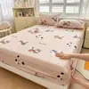 2026 Modelo Nuevo Algodón Lavado Sábana para Cama de Dormitorio Estudiantil Pieza Única Protector de Cama Cubierta de Cama Cubierta Protectora Funda de Almohada