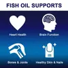 Produto Popular de Exportação de Fábrica Transfronteiriça 120 Cápsulas Gelatinosas de Óleo de Peixe de Águas Profundas Cápsulas Gelatinosas de Óleo de Peixe