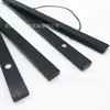 Venta al por mayor del fabricante Rollo colgante magnético de madera maciza negra Clip magnético de madera para póster Pintura decorativa DIY Rollo colgante magnético negro