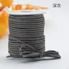 50 Yardas Cuerda de Cuero de Terciopelo Coreano Accesorios para Joyería DIY Cuerda de Gamuza Cuerda de Terciopelo de Piel de Ciervo Material Decorativo para Collares Pasadores