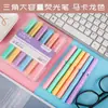 Marcador Triangular de Gran Capacidad Color Macarrón Marcador Infantil Estudiante Cuaderno Set de Marcadores Amazon