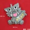 Gato de telha auspicioso colorido de Yunnan geladeira viagem comemorativo relações públicas presente decoração criativa vendas diretas da fábrica