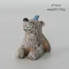 Cadeira de Balanço de Madeira Nostálgica Retro Nórdica Micro Cena Arranjo Adereço de Foto Pequena Cadeira Estilo Curativo Ornamento de Mesa