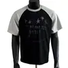 Camiseta de Manga Corta para Hombre, Marca de Moda, Verano Holgada, Manga Tres Cuartos, Nuevo Modelo 2026, Estilo Celebridad de Internet, Camiseta Simple para Hombre