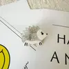 Presilha de Cabelo Animal Desenho Animado Garra Pequena de Acetato Lado da Testa Feminino Abelha Fofa Ouriço Caracol Presilha de Cabelo