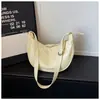 Bolsa Pequena para Mulheres, Novo Estilo Tendência 2026, Versátil Casual Moda Nicho Bolsa Transversal com Toque de Luxo, Bolsa Dumpling