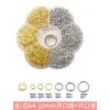 Materiales DIY Set de Siete Piezas Herramienta Punzón Herramienta de Anillo para Abrir Cuentas Accesorios Hechos a Mano Llavero Llavero Joyería