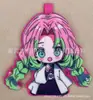 Cazador de demonios: Kimetsu No Yaiba Tanjiro Colgante de Fieltro Llavero de Mochila Lindo de Alto Valor Adorno Colgante de Tela No Tejida Periférico de Anime