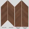 Azulejos de Cerámica Completa Suaves de Terciopelo con Patrón de Espiga de Pescado y Veta de Madera Romboidales Azulejos de Veta de Madera 300X1200 Sala de Estar Azulejos de Madera Maciza