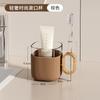 Ing taza de enjuague bucal transparente de lujo ligero taza para cepillo de dientes de pareja para el hogar taza simple para lavarse los dientes de estudiante taza para cepillo de dientes taza para cepillo de dientes al por mayor