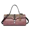 Bolso Transfronterizo para Mujer 2025 Nuevo Moda Retro Europea y Americana Bolso Almohada Personalizado Color Contrastante Bolso Cruzado de Mano para Hombro