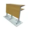 Escada de Tábua de Madeira Cadeira de Fila para Sala de Aula Assento de Cadeira Cadeira para Sala de Conferências Cadeira de Mesa para Estudante Cadeira para Auditório Cadeira de Fila Cadeira para Teatro