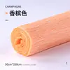 Papel arrugado de colores, diseño floral 3D, tira de 50 cm de largo, material para manualidades DIY, papel arrugado para arreglos florales, papel de regalo floral al por mayor