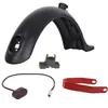 Reparación Guardabarros Trasero Patinete Eléctrico M365 con Gancho para Luz Trasera Tornillo 1S/Pro2 Guardabarros